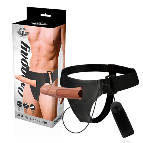 Gregory Hollow Rnes Mit Vibrator 16,5 X 4,3cm | Harness Attraction