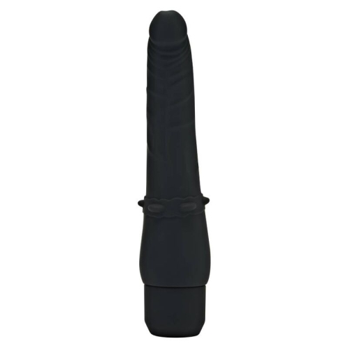 Klassischer Glattvibrator Schwarz | Get Real