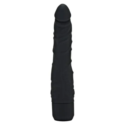 Klassischer Schlanker Vibrator Schwarz | Get Real
