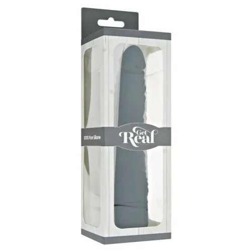 Klassischer Schlanker Vibrator Schwarz | Get Real