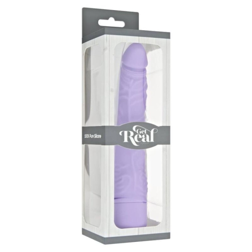 Klassischer Schlanker Vibrator Lila | Get Real