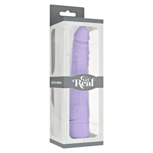 Klassischer Schlanker Vibrator Lila | Get Real