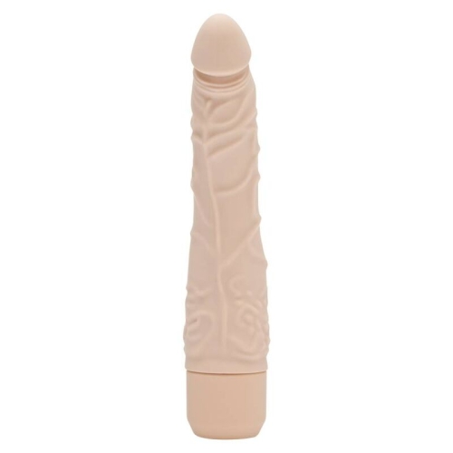Klassischer Schlanker Vibrator Hautfarben | Get Real