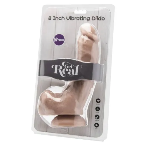 Dildo Mit Hoden Natural 20,5cm | Get Real