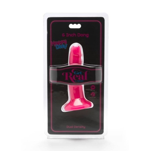 Happy Dicks Dong 12cm Rosa | Get Real