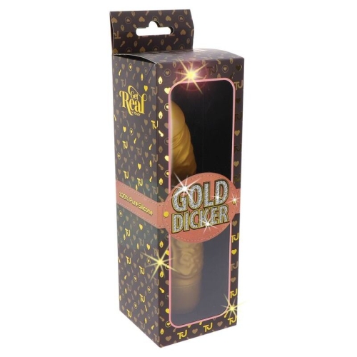 Gold Dicker Stim Vibrator Gold | Get Real