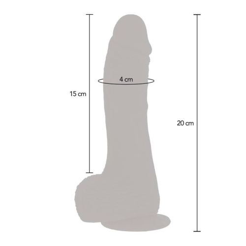 Dildo Vibrierend, Stossend Und Rotierend | Get Real