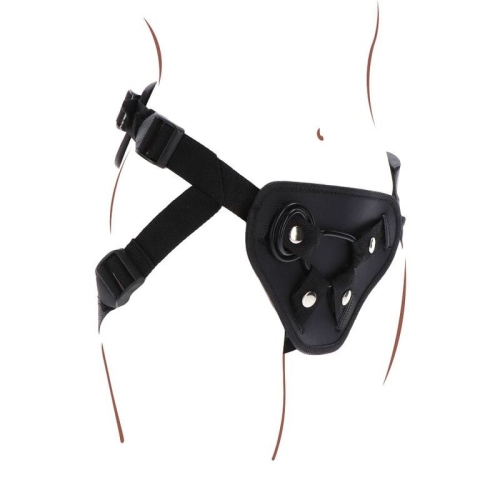 Strap On Deluxe Gurt Schwarz | Get Real