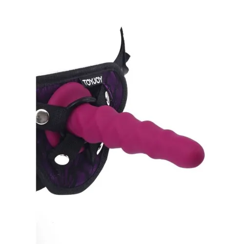 Ribbed Dong 12cm Rot – Get Real