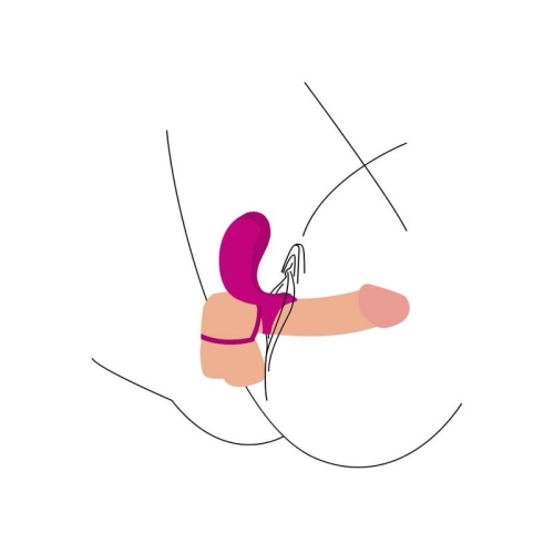 Paar-Stimulatorring Fuchsia | Xocoon