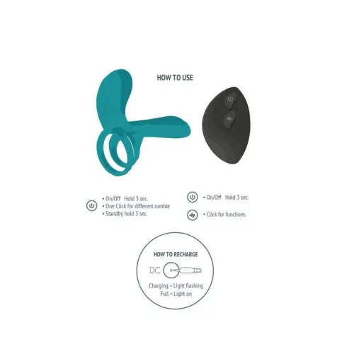 Vibratorring Für Paare Grün – Xocoon