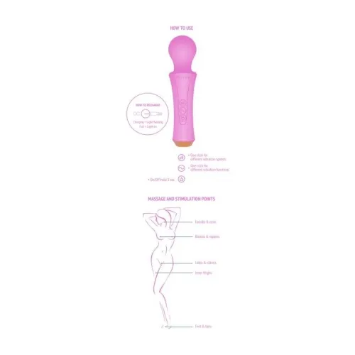 Der Persönliche Zauberstab Fuchsia – Xocoon