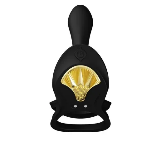 Bayek Vibrierender Paarring Schwarz – Zalo