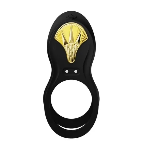 Bayek Vibrierender Paarring Schwarz – Zalo