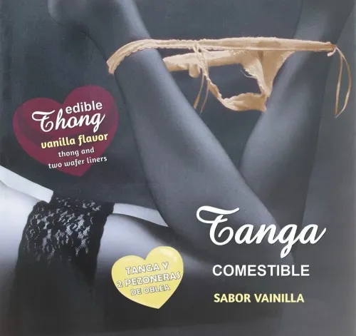 Wafer Tanga + 2 Nipplepads Vanille – Hotflowers