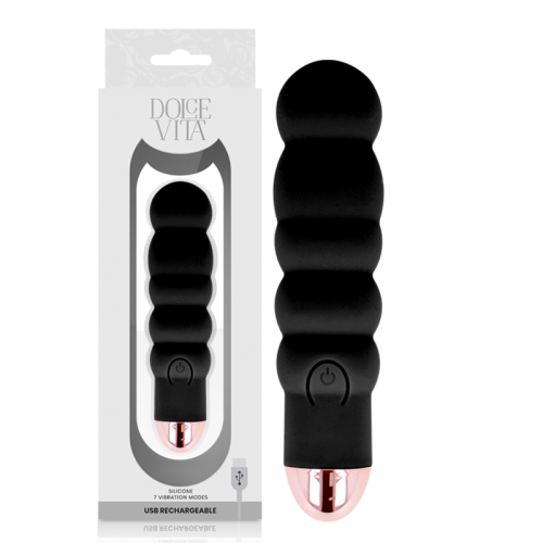 Vibrator 6 Schwarz 7 Modi | Dolce Vita