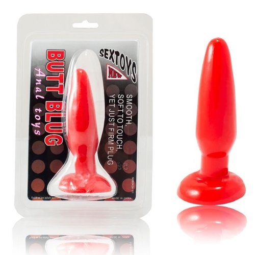 Kleiner Roter Analplug 15cm | Baile