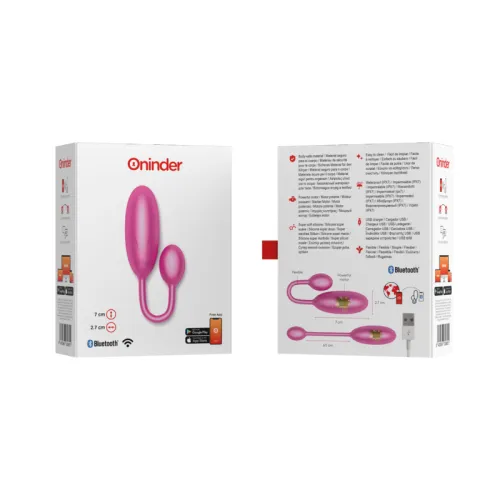 Denver Vibrating Egg Pink 7 X 2.7cm App – Oninder