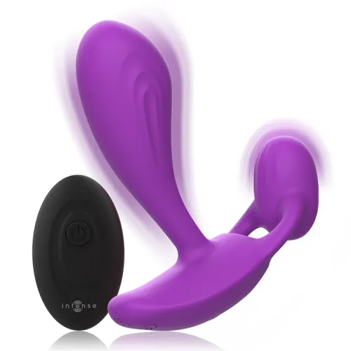 Shelly Anal Plug with Remote Control Purple – Intense