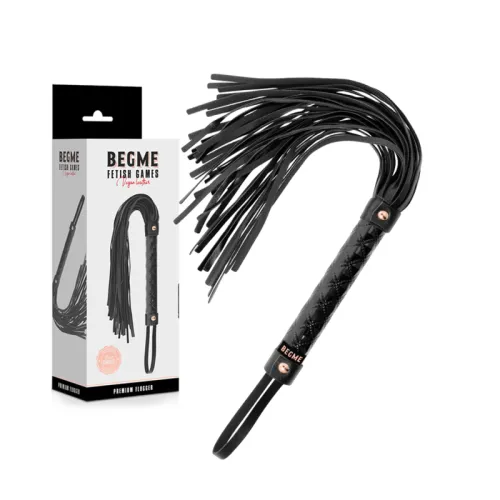 Vegan Leather Flogger – Begme - Black Edition