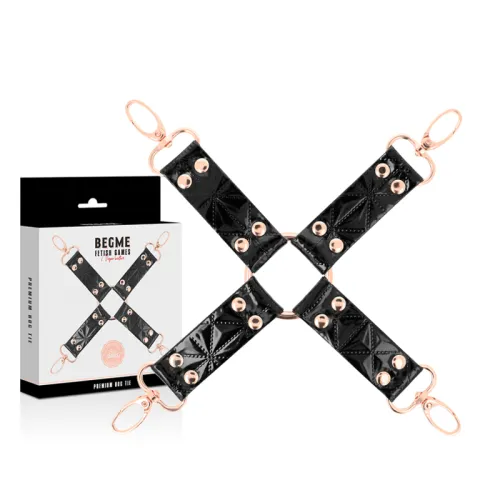 Vegane Leder Hog Krawatte – Begme Black Edition