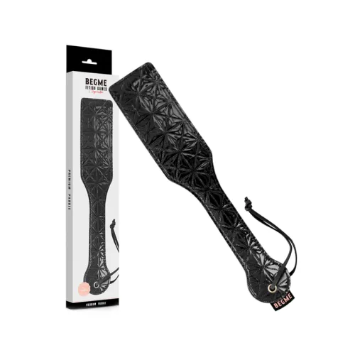 Vegan leather paddle – Begme Black Edition