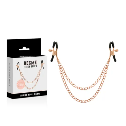 Premium nipple clamps – Begme - Black Edition
