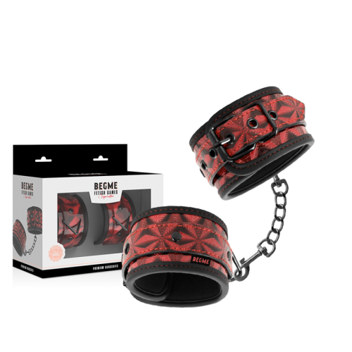 Premium Handschellen | Begme Red Edition
