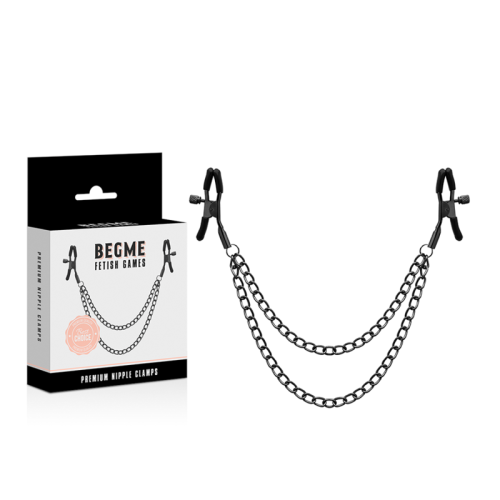 Nippelclips Mit Kette | Begme Red Edition mit verpackung