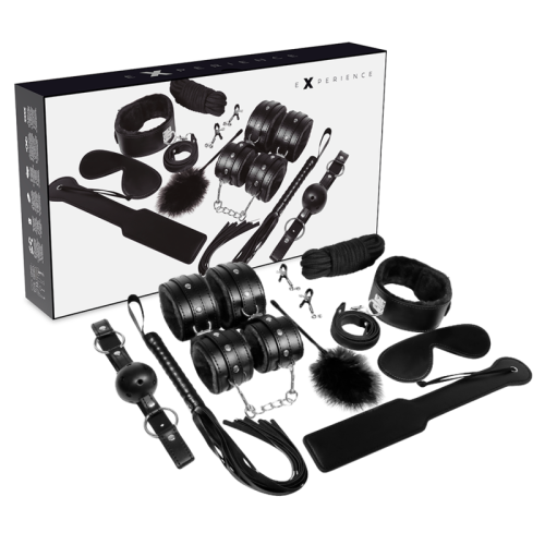 BDSM Fetisch Kit Schwarz | Experience