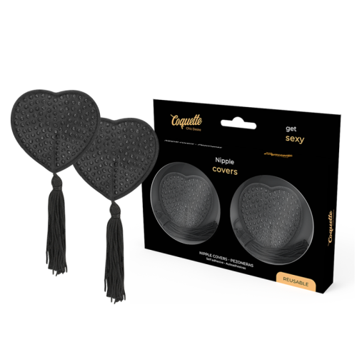 Schwarze Nipplepatches | Coquette Chic Desire