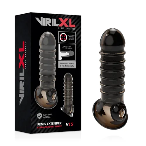 Penisverlängerung Xtra Komfort V15 Schwarz – Virlxl