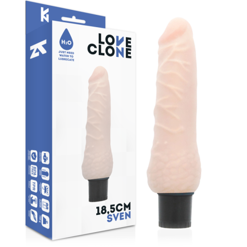 Sven Selbstschmiervibrator 18.5cm | Loveclone