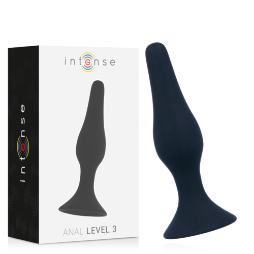 Anal Level 3 12,5cm Schwarz | Intense