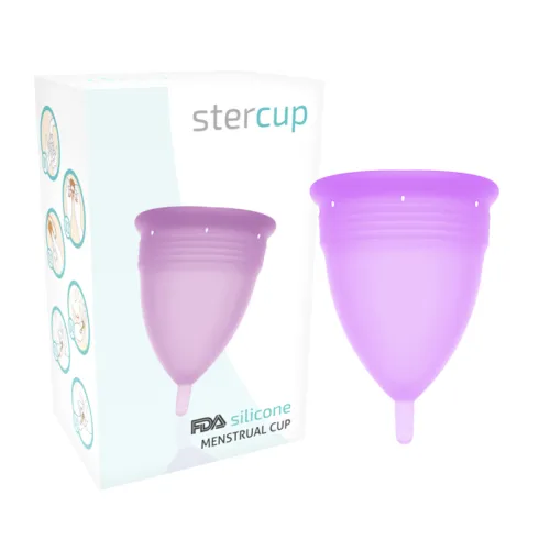 Menstruations Cup Grösse L Lila – Stercup