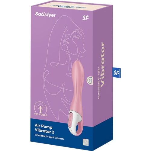 Air Pump Vibrator 2 Stimulator Rosa | Satisfyer