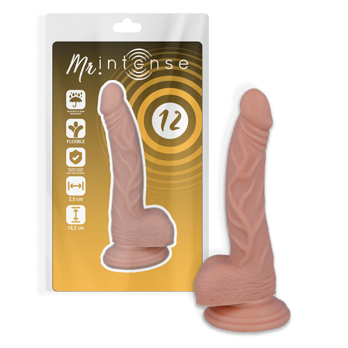 12 Realistischer Penis 18.2 X 2.5cm | Mr Intense