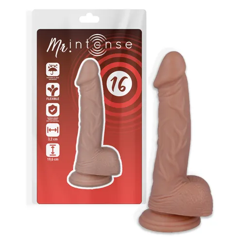 16 Realistic Penis 19.6 X 3.2cm – Mr Intense