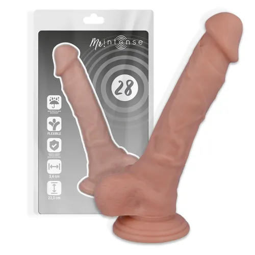 28 Realistic Penis 22.3 X 3.4cm – Mr Intense