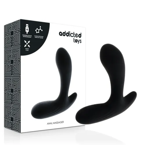 Anal Massagegerät Schwarz Mit Vibration – Addicted Toys