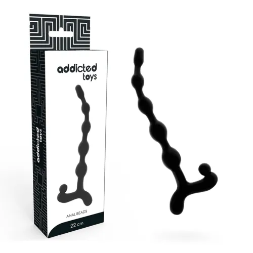 Analkugeln 22cm Schwarz – Addicted Toys