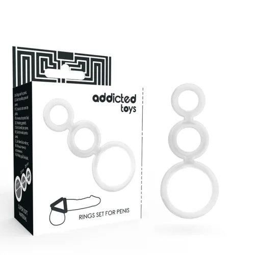Penis & Hodenringe Set Klar – Addicted Toys