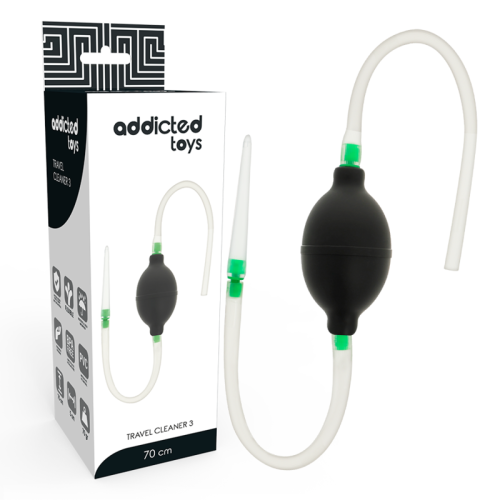 Schwarzes Klistier Set | Addicted Toys