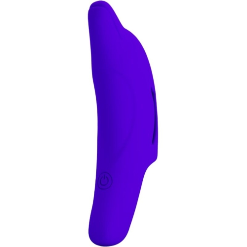 Delphini Leistungsfähiger Fingerstimulator Dunkelblau | Pretty Love
