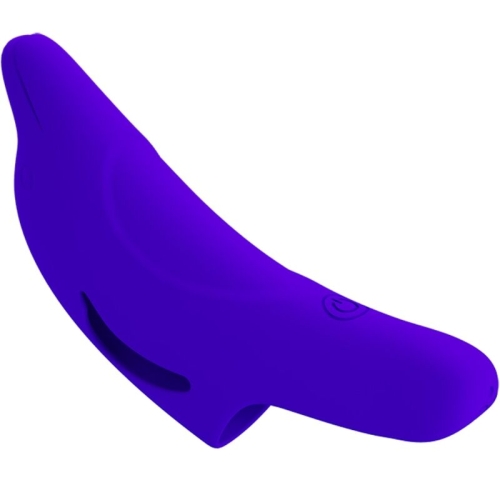 Delphini Leistungsfähiger Fingerstimulator Dunkelblau | Pretty Love