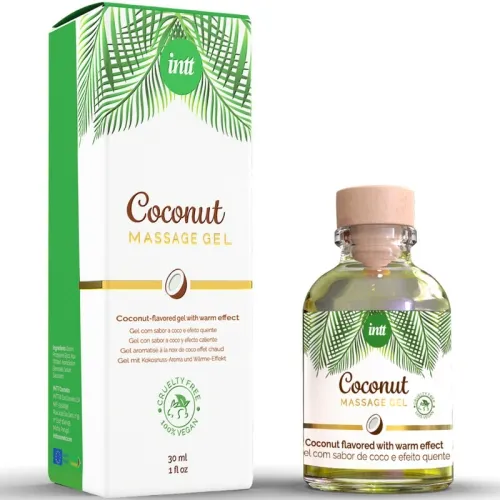 Veganes Massagegel Kokosnuss – Intt