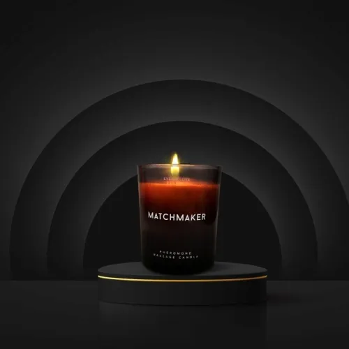 Matchmaker Black Diamond Massagekerze 150ml – Eye Of Love