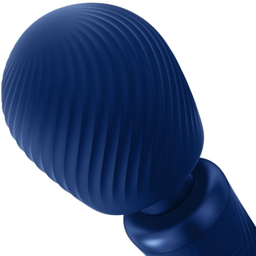 Vim Silikon Vibrierender, Gewichteter Rumble Wand Mitternachtsblau | Fun Factory