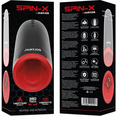 Spin-X Heiz- Und Rotationsmasturbator – Jamyjob