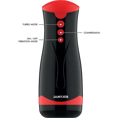 Jango compression and vibration masturbator – Jamy job